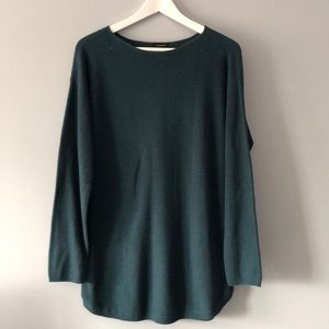 NWT TALBOTS CASHMERE BLEND TEXTURED SWTR (SIZE M)